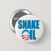 Snake Oil (Obama) Ronde Button 5,7 Cm (Voorkant /achterkant)