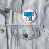 Snake Oil (Obama) Ronde Button 5,7 Cm (In situ)