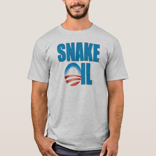 Snake Oil (Obama) T-shirt (Voorkant)