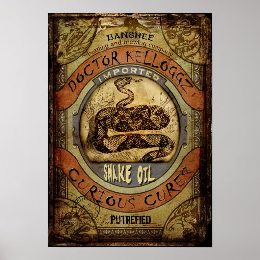 Snake Oil Poster (Voorkant)