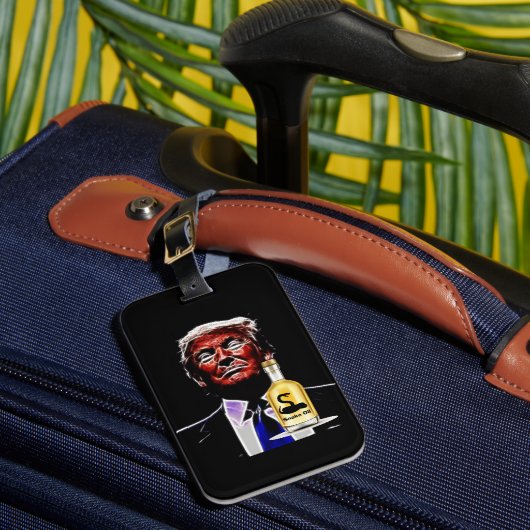 Snake Oil Salesman Bagagelabel (Voorkant Insitu 1)