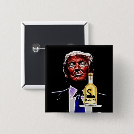 Snake Oil Salesman Button (Voorkant /achterkant)