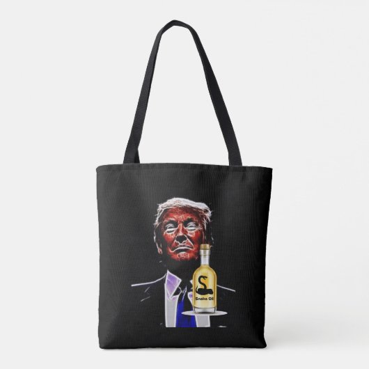 Snake Oil Salesman Canvas tas (Achterkant)