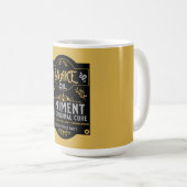 Snake oil salesman grappige cadeaus voor verkoopme koffiemok (Voorkant rechts)