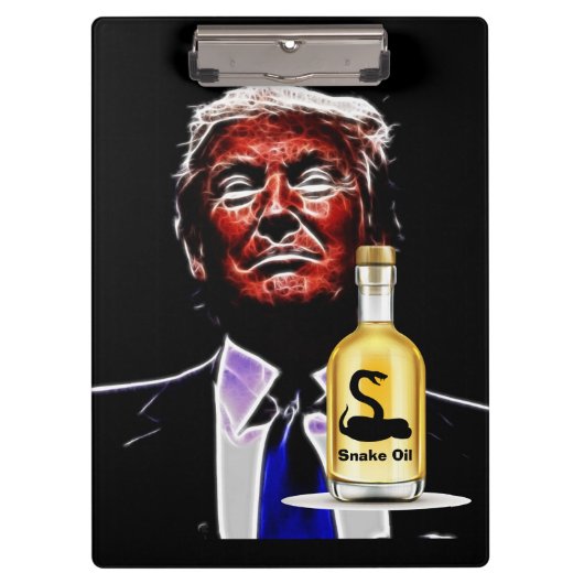 Snake Oil Salesman Klembord (Voorkant)