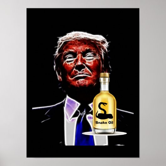 Snake Oil Salesman Poster (Voorkant)