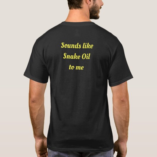 Snake Oil T-shirt (Achterkant)