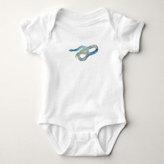 Snake Painting Baby Bodysuit (Voorkant)