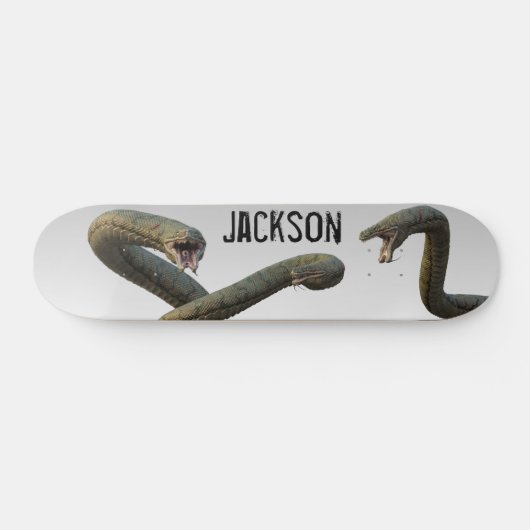 Snake Persoonlijke naam Hydra Monster Persoonlijk Skateboard (Horizontaal)