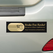 Snake Pet Bumpersticker (Op auto)