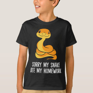 Snake Pet School Sorry, mijn slangenwijk T-shirt
