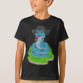 Snake Pirate pet T-shirt (Voorkant)