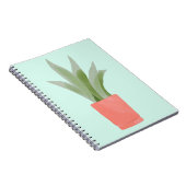 Snake Plant - Bloei waar je bent geplant Notitieboek (Rechterzijde)