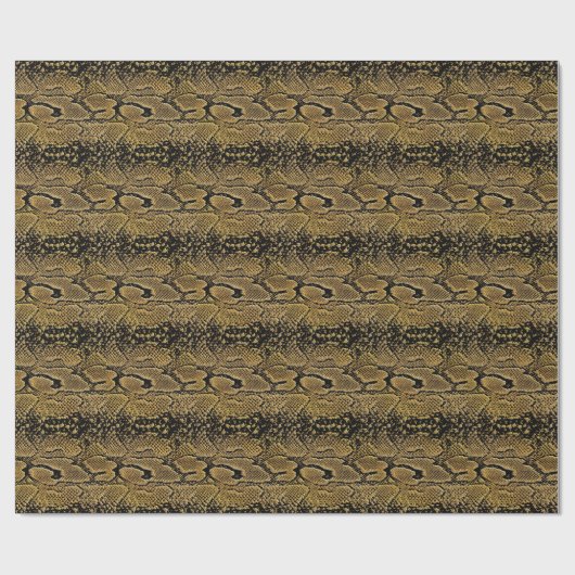 Snake Print Cadeaupapier (Vlak)