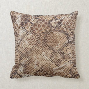 Snake Print Kussen