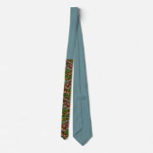 snake print tie stropdas (Achterkant)