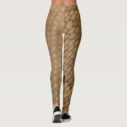 Snake Print Tights Snake Skin Tights Leggings (Achterkant)
