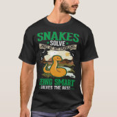 Snake Python Adder Maisslang T-shirt (Voorkant)