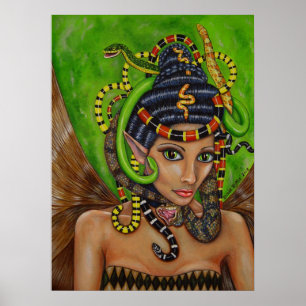 Snake Queen Fairy Poster