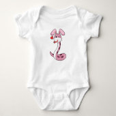 Snake Rabbit Heart Romper (Voorkant)