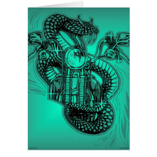 Snake Raider Kaart (Voorkant)