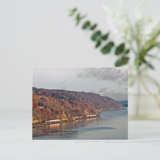 Snake Railroad Briefkaart (Staand voorkant)