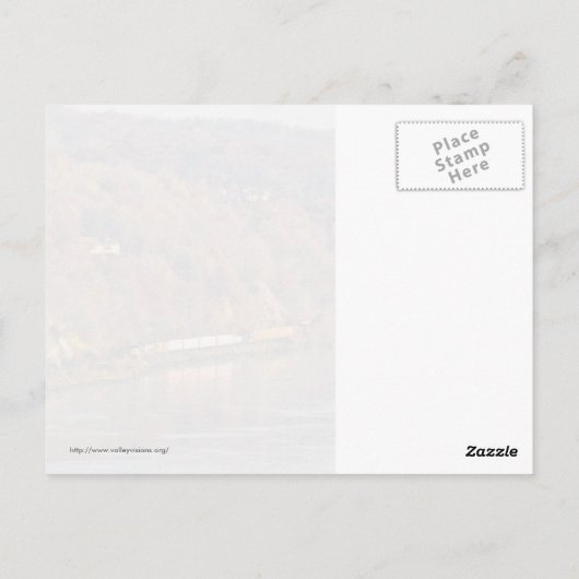 Snake Railroad Briefkaart (Achterkant)