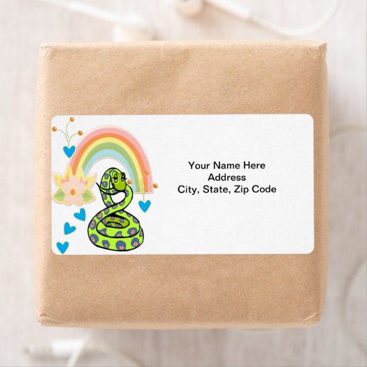 Snake Rainbow Labels (Insitu)