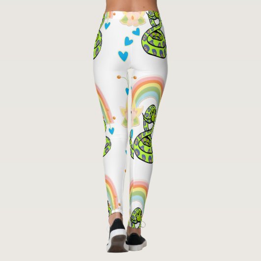 Snake Rainbow Leggings (Achterkant)