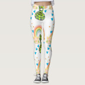 Snake Rainbow Leggings (Voorkant)
