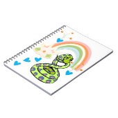 Snake Rainbow Notitieboek (Linkerzijde)