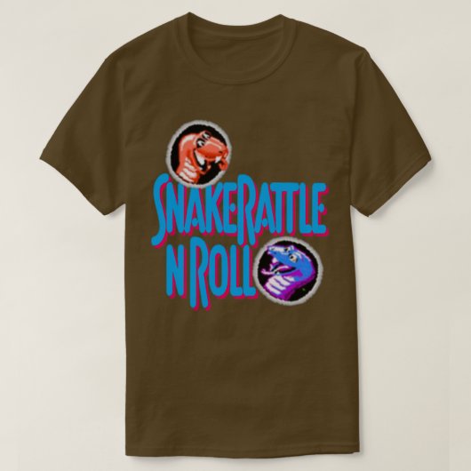 Snake Rattle N Roll T-shirt (Design voorkant)