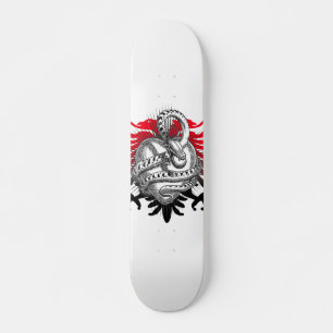 Snake Red Black Persoonlijk Skateboard