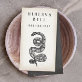 Snake Reptile Calling Card Visitekaartje