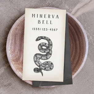 Snake Reptile Calling Card Visitekaartje