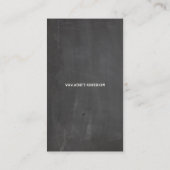 Snake Reptile Calling Card Visitekaartje (Achterkant)