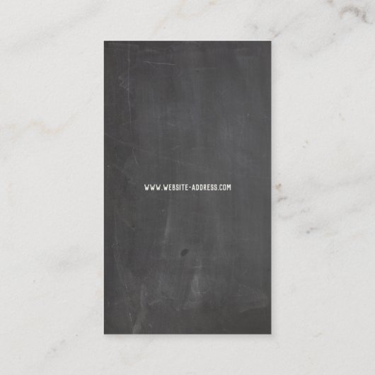 Snake Reptile Gold Visitekaartje (Achterkant)