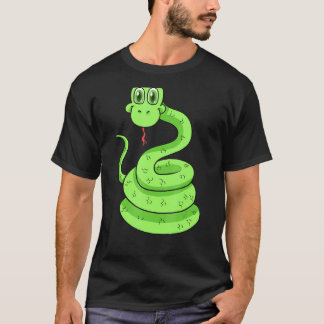 Snake Reptile Herpetoloog Ophioloog T-shirt