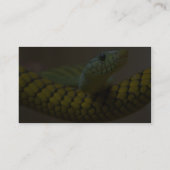 Snake Reptile Visitekaartje (Achterkant)