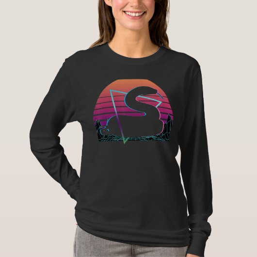 Snake Retro T-shirt (Voorkant)