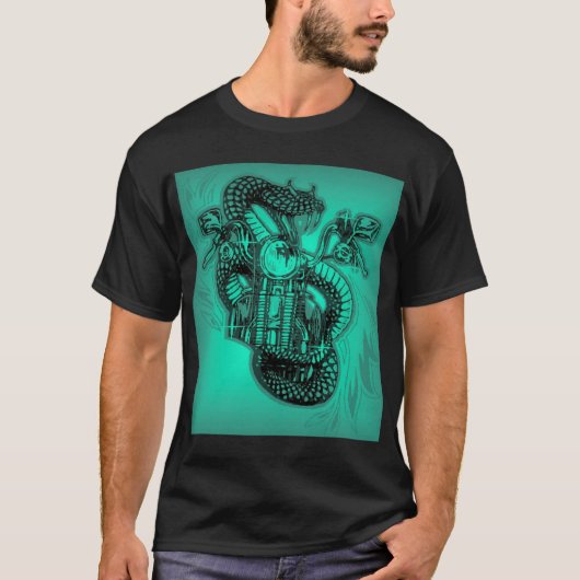 Snake Rider T-Shirt (Voorkant)
