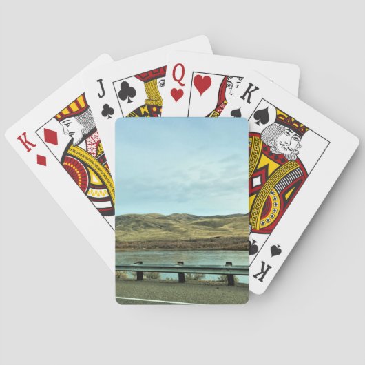 Snake River, Baker County, Oregon Pokerkaarten (Achterkant)