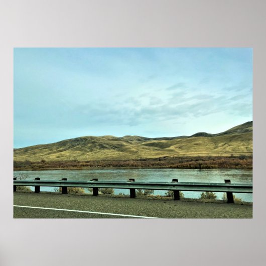Snake River, Baker County, Oregon Poster (Voorkant)