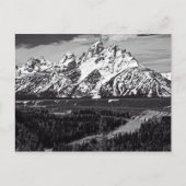 Snake River Curve - De Grote Tetons Briefkaart (Voorkant)
