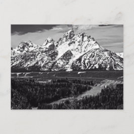 Snake River Curve - De Grote Tetons Briefkaart