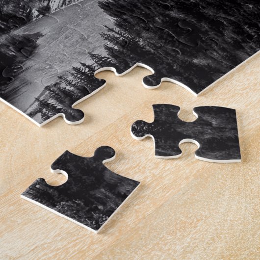 Snake River Curve - De Grote Tetons Puzzle Legpuzzel (Zijkant)