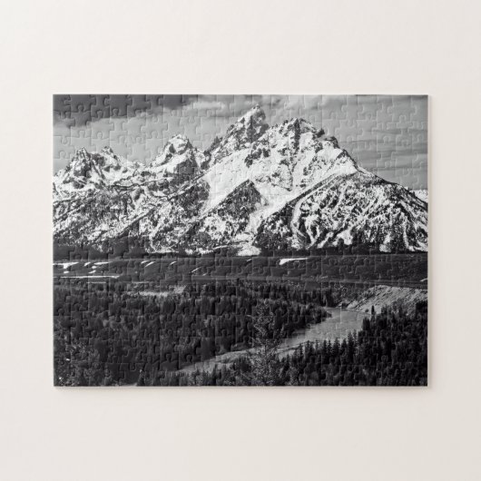 Snake River Curve - De Grote Tetons Puzzle Legpuzzel (Horizontaal)