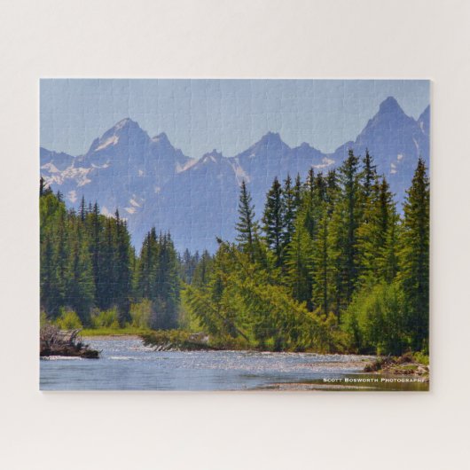 Snake River & Grand Tetons - Wyoming Legpuzzel (Horizontaal)
