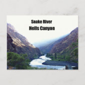 Snake RIver, Hells Canyon Briefkaart (Voorkant)