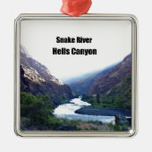 Snake RIver, Hells Canyon Metalen Ornament (Voorkant)